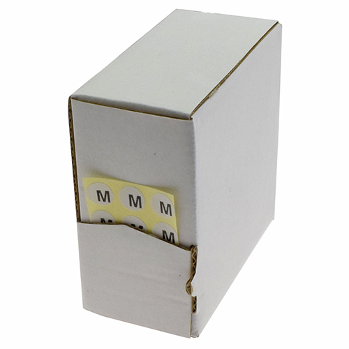 Клейкі Наклейки з Розміром M – Ø 1 см (5000 Штук)