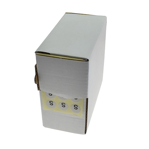 Клейкі Наклейки з Розміром S – Ø 1 см (5000 Штук)