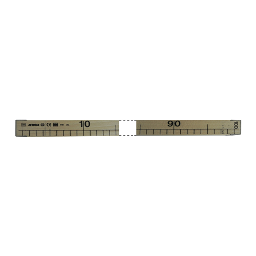Wooden Bench Meter 100 x 2.0 x 2.5 cm (Made in Italy)