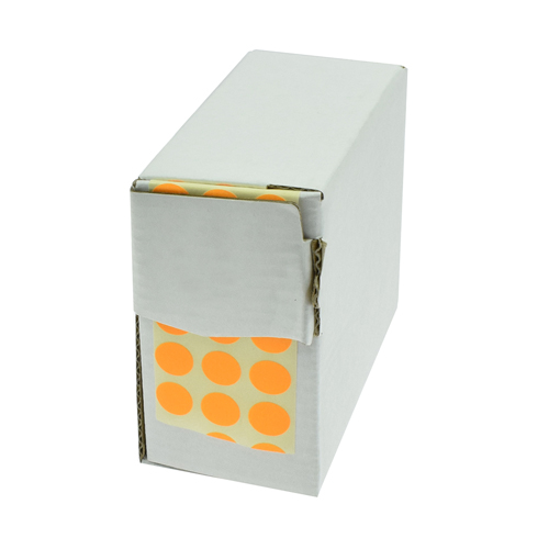 Segnafalli Ø 1 cm - ARANCIO FLUORESCENTE (5000 Pz)