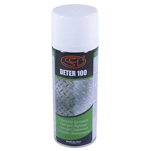 DETER 100 | Universal Cleaning Spray ideal for Embroidery Machines, Sewing Machines, and Grinders 400ml (Made in Italy)