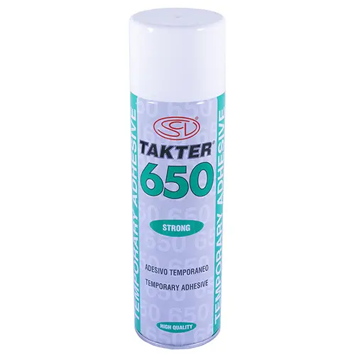 TAKTER 650 | Adesivo Temporaneo Spray - Forte - per Ricamo (500 ml)