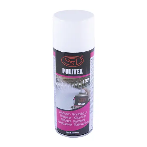 PULITEX | Spray Pulente per Macchine da Ricamo e da Cucire, Protettivo Antiossidante, 400 ml (Made in Italy)