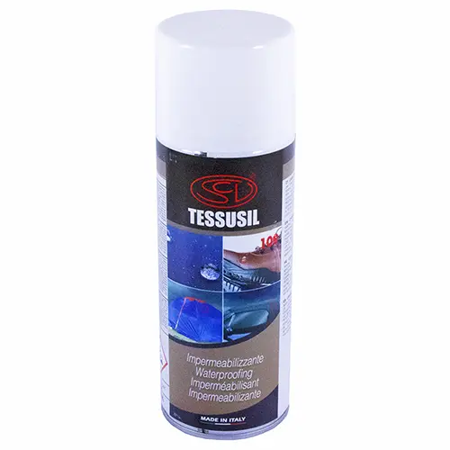 TESSUSIL | Spray Impermeabilizant Hidrofug pentru Piele, Țesături, Piele Naturală și Prelate (400 ml)