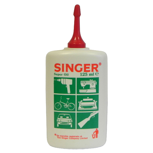 Singer | Super Oil 125 ml – Olio Lubrificante Multiuso per Macchine da Cucire e Meccanismi di Precisione
