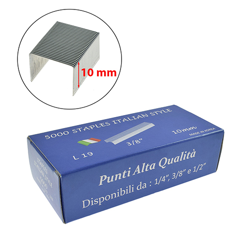 Punti BATES L19-3/8" - 10 x 11 mm (5.000 Pz)