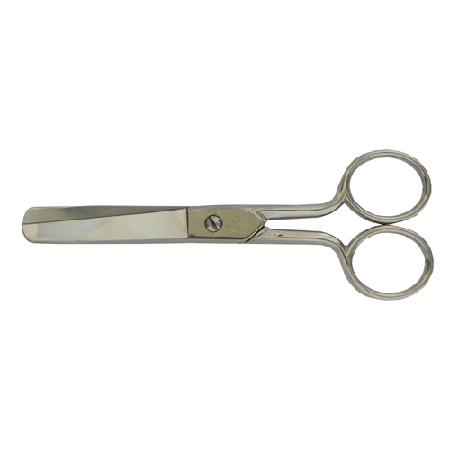 Foarfecă Nichelată cu Vârf Rotund 12,7 cm (5") - Made in Italy (FENNEK)