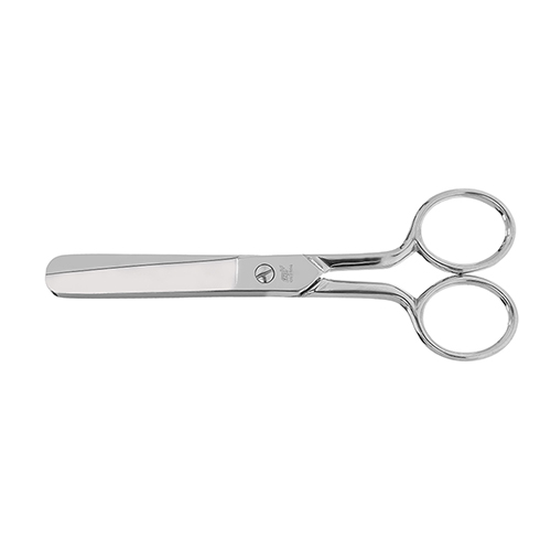 Forbici Nichelate Punta Tonda 15,2 cm (6") - Made in Italy (FENNEK)