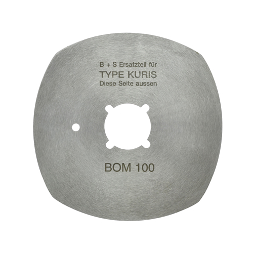 Lamă 4 Laturi Ø 100 mm (Exterior), Ø 22 mm (Interior) KURIS BOM 100, 101 # 16022 (Made in Germany)