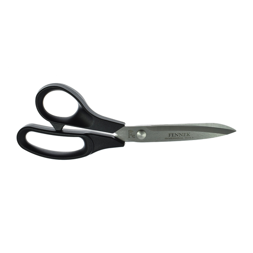 Forbici Inox 8,5" (21,6 cm) per Mancini, Manici in Plastica (Manici e Lame Invertiti) - FENNEK