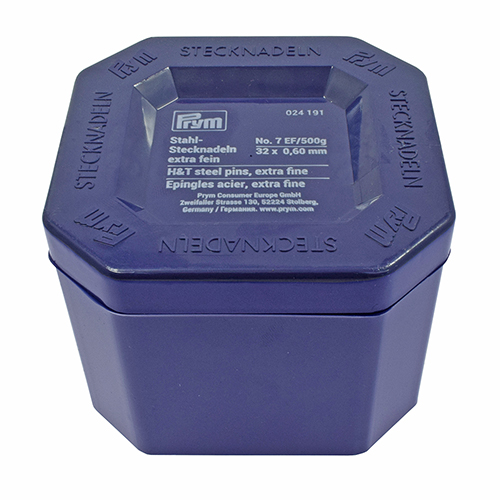 Alfinetes de Aço No. 7 EF - 32 mm x Ø 0,6 mm (500g) PRYM # 024191