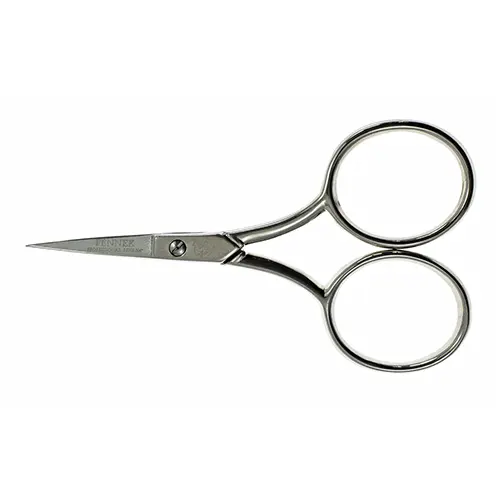 Ciseaux à Broderie 8,9 cm (3-1/2"), Anneau Large - Made in Italy (FENNEK)