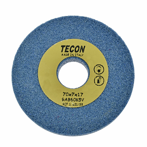 Mola Cilindrica, Azzurra 70x7x17,5 mm senza Bussola TECON # MOL. AZZ. 70X7X17,5