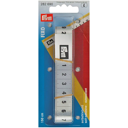 282690 Prym | Metro Fixo Auto-Adesivo 150cmx19x0,1mm, Scala in cm