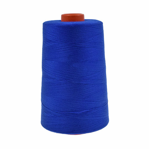 Bleu | Fil à Coudre en Polyester, 10000 Yards/Bobine (9144 Mètres)