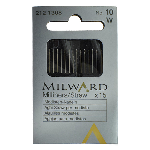 AGHI A MANO MODISTA "MILWARD" N.10 (15 PZ) # 212 1308