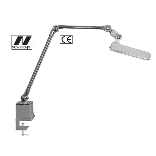 Faretto Neon UV 220V – 7W con Morsetto per Macchina da Cucire # DS-98K