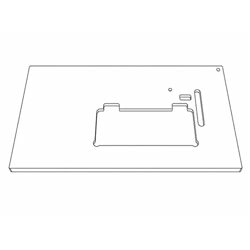 Tavola per Macchina da Cucire 105 x 55 cm per JUKI DDL-8700, LZ-2280, DU-1181