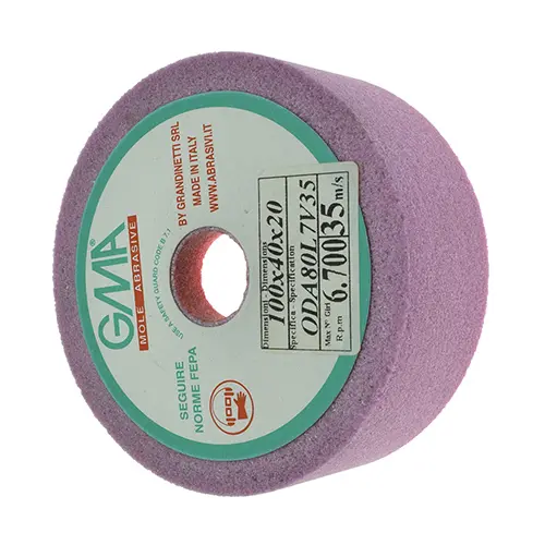 Mola 100 x 40 x 20 mm - Grana 80 - 35 m/s GMA