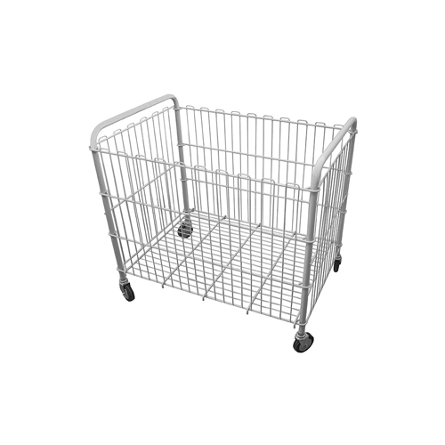 Chariot Pliant Plastifié 60x40x65H cm (Made in Italy)