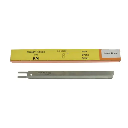 1/BSKM | Cuchilla Estrecha HSS para Máquinas de Corte con Hoja Vertical KM KS-EU # U-191 (Made in Germany)