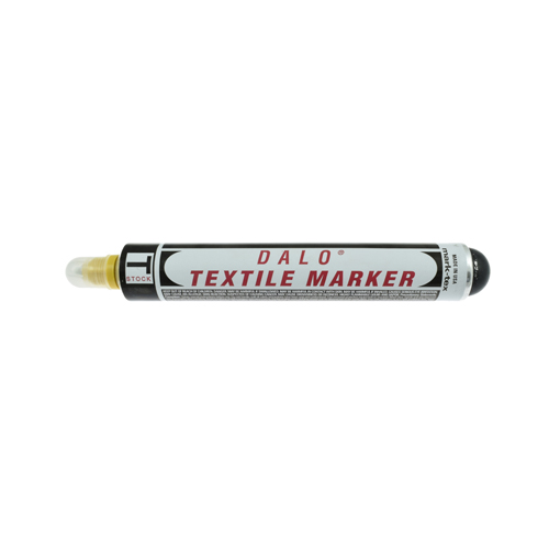 Pennarello Indelebile Dalo® Textile Marker - Punta Metallo Ø 3 mm - Giallo